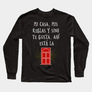 Camisa Graciosa Latinos Funny Saying Shirt Long Sleeve T-Shirt